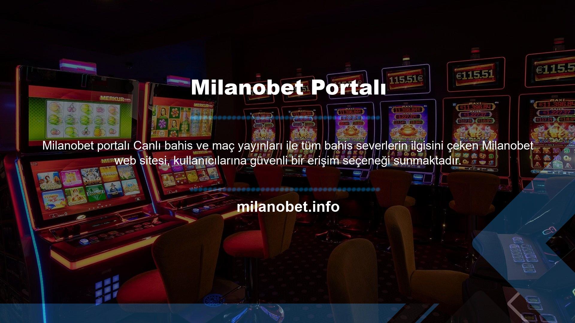 Milanobet hizmetlerine güncel bir adres ile erişilmesi, kullanıcıların oyunlarına her zaman erişebilmelerini ve oynayabilmelerini sağlar