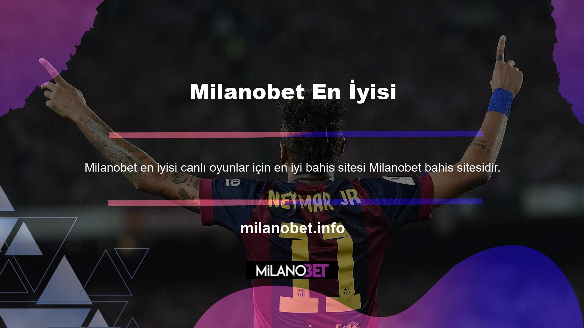 Milanobet TV Canlı Maç İzle, en iyi canlı maç yayınlarını bulmanızı kolaylaştırıyor